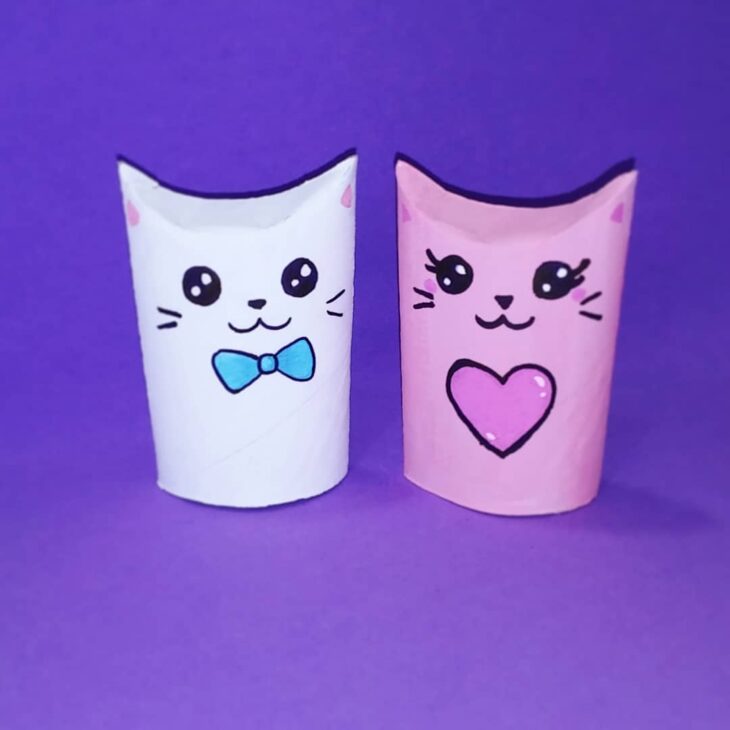 Artesanato com rolo de papel higiênico: ideias infantis