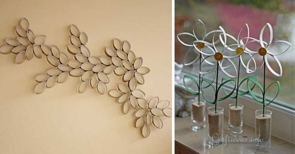 10 Ideias de Artesanato de Natal com Rolos de Papel Reciclado