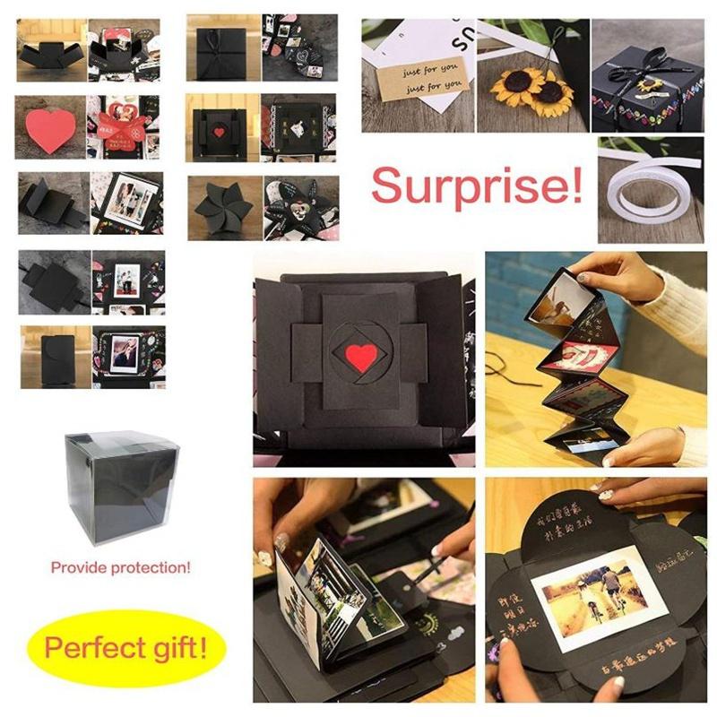 técnicas de scrapbook em caixas