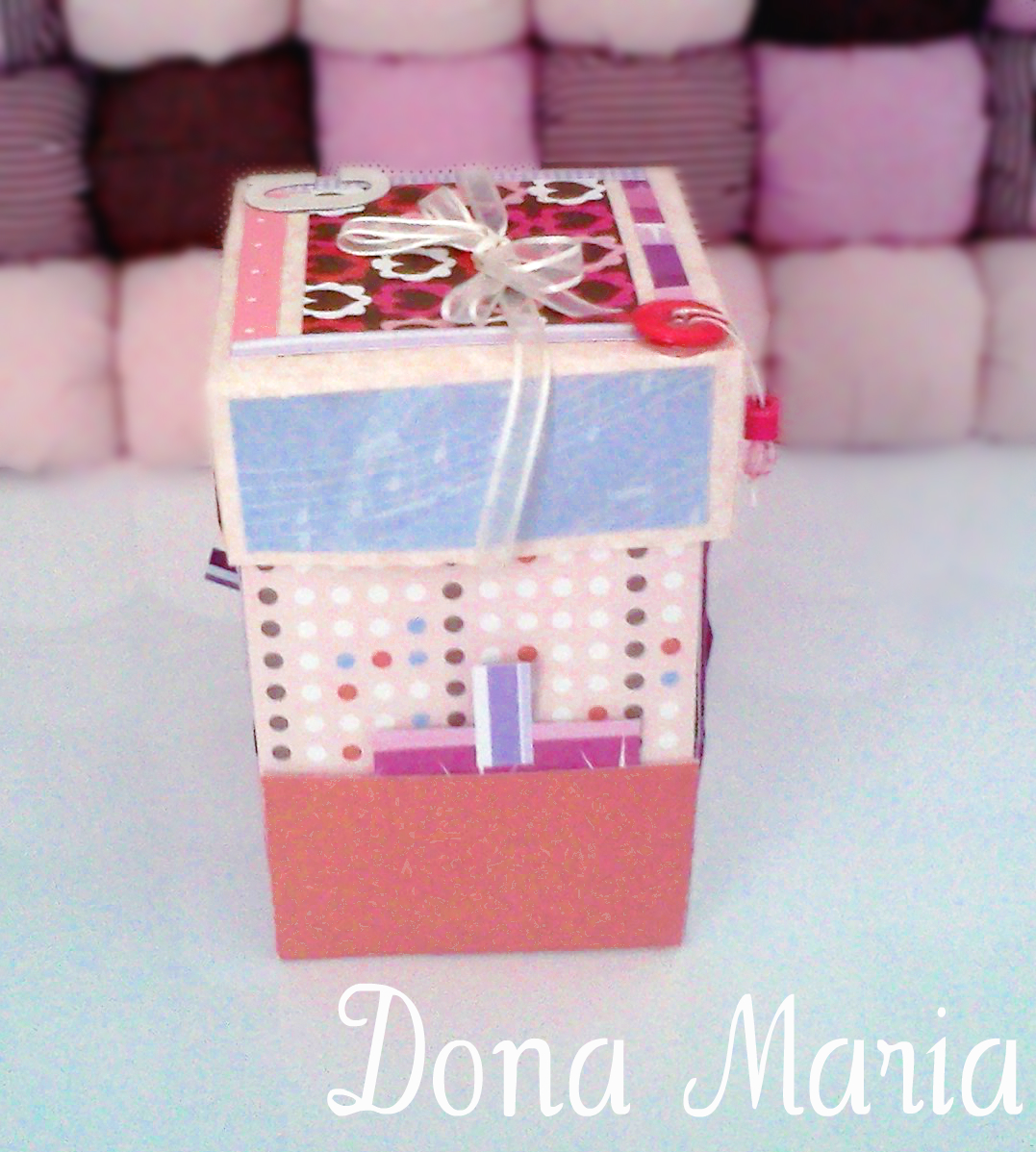 artesanato caixa presente personalizada