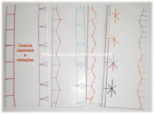 como fazer encadernação japonesa passo a passo