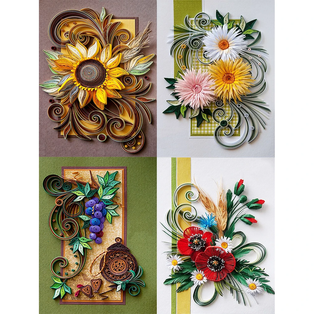 Inspirações de Quilling 3D: Dê Vida aos Seus Projetos