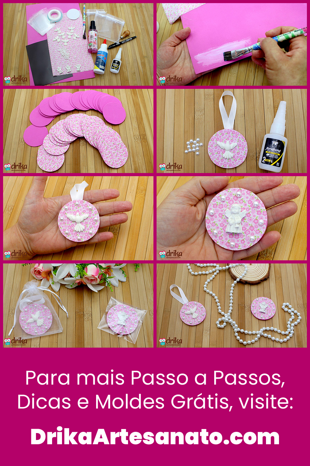 Como fazer velas artesanais para batizado