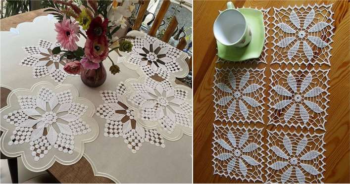 Mesa Posta com Crochê: Tendências de Sousplats e Jogos Americanos 2026