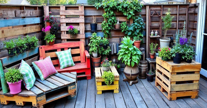 como fazer móveis com paletes de madeira