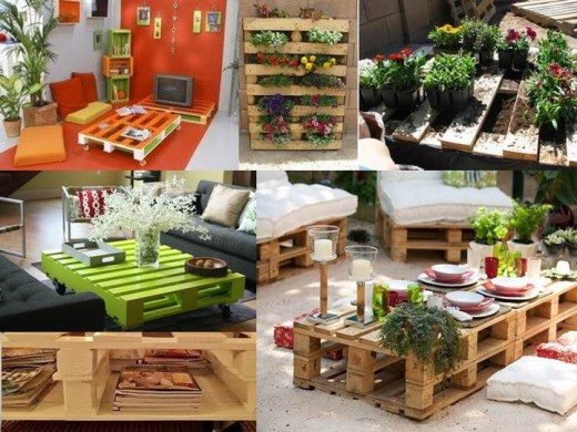 como fazer móveis com paletes de madeira