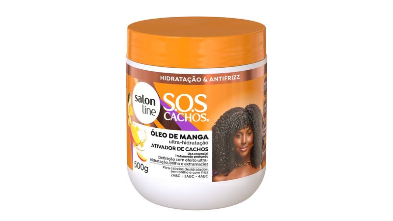 ativador de cachos salon line
