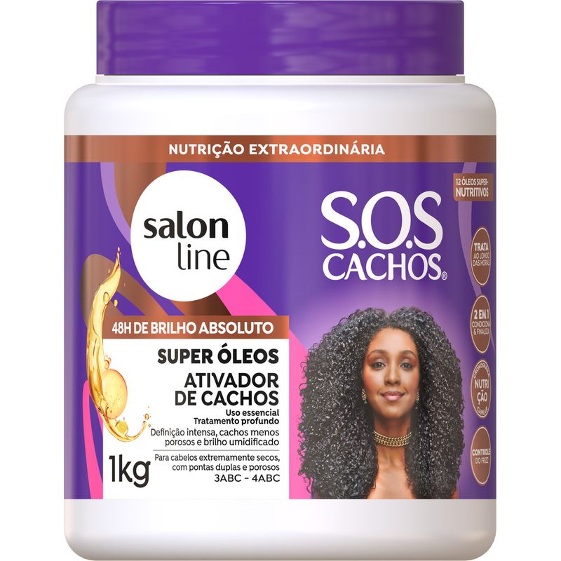 ativador de cachos com mel e argan