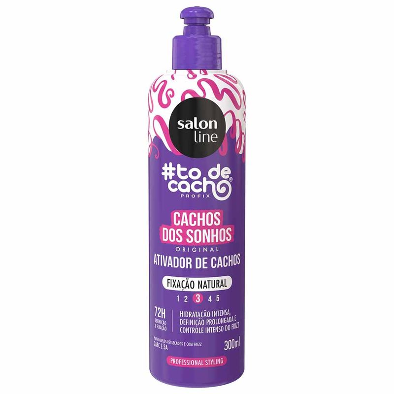 ativador de cachos anti frizz