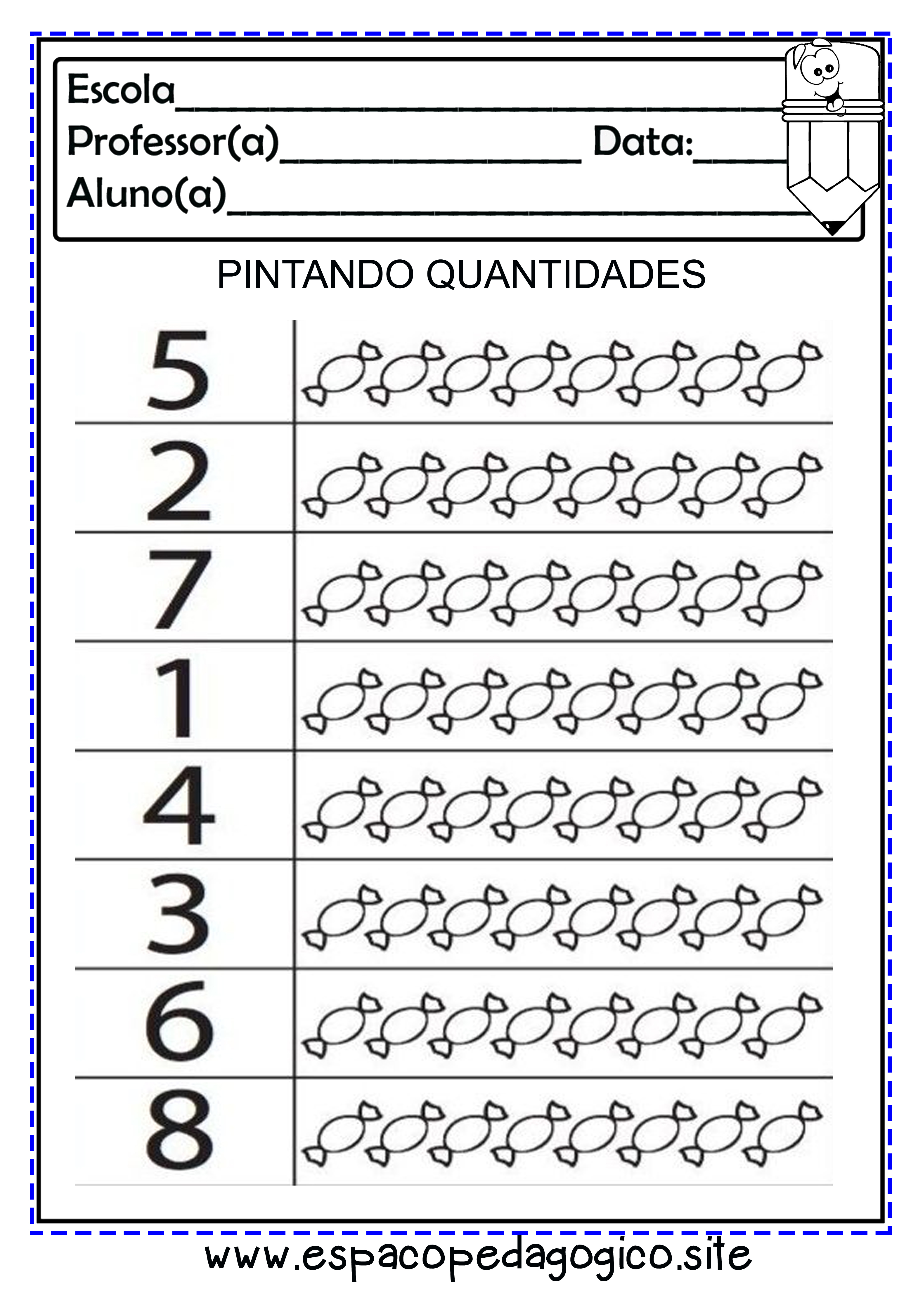atividades de sequência numérica