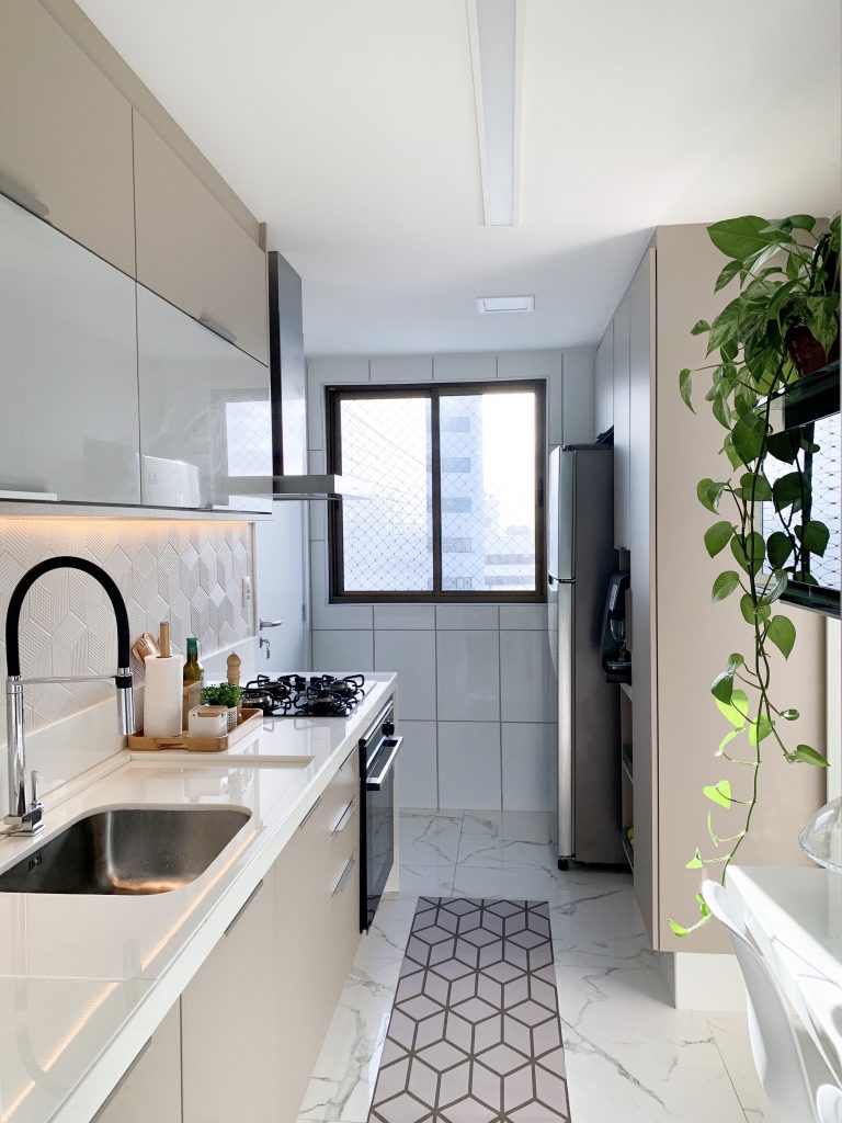 bancada de cozinha decoração
