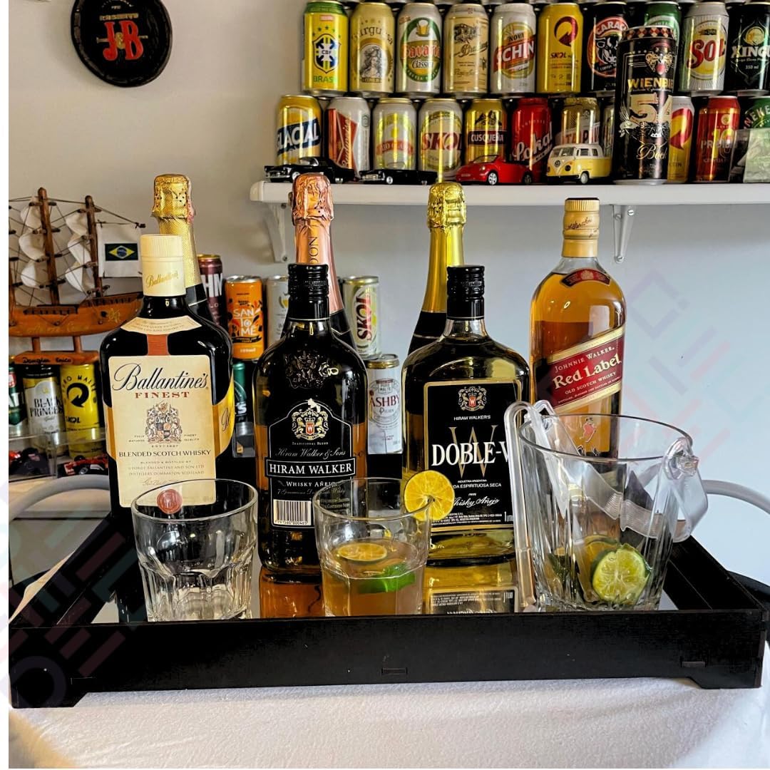 ideias criativas bandeja bebidas decoração