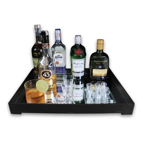 bandeja espelhada ou madeira qual escolher