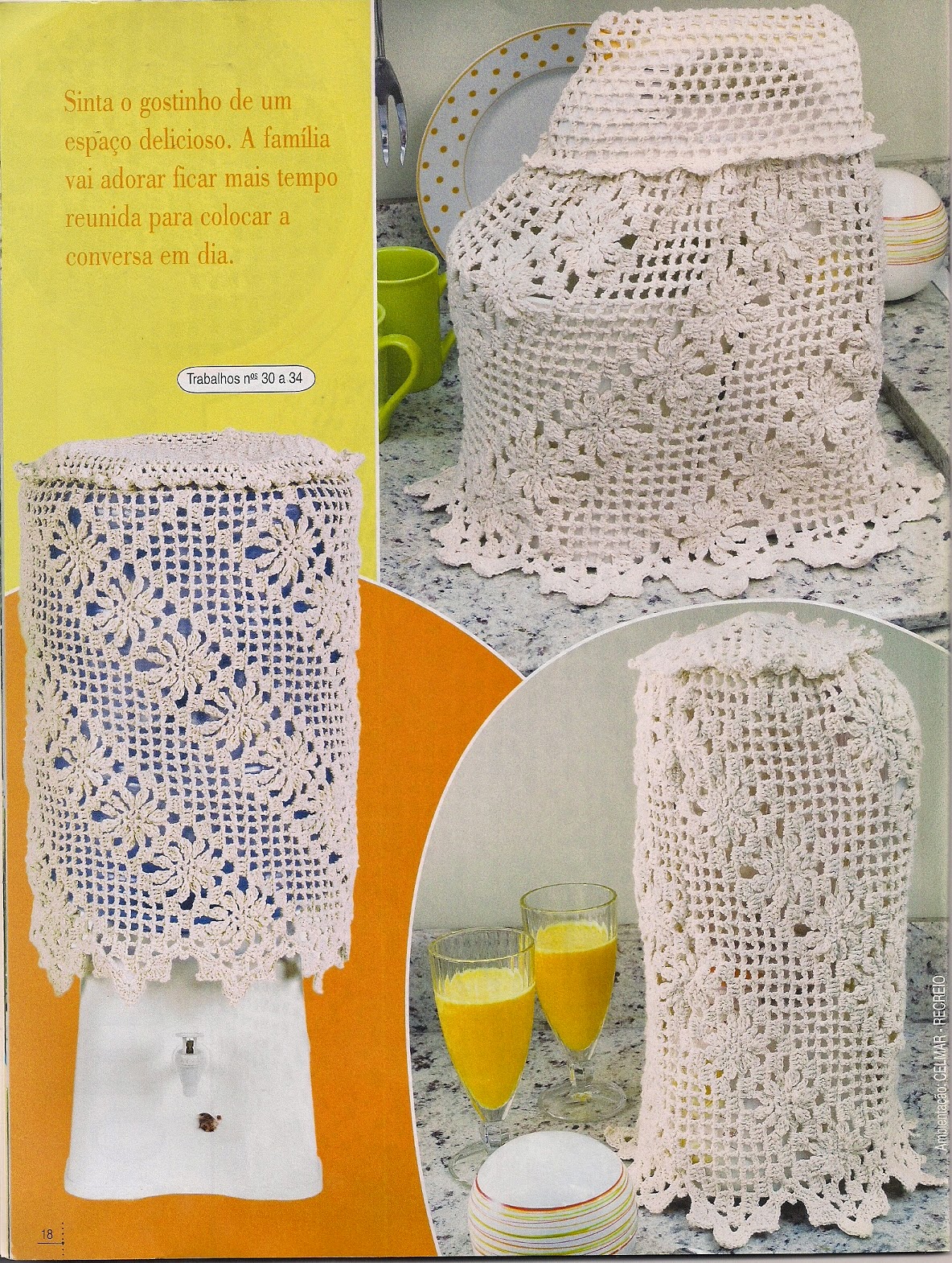 10 Ideias Criativas de Bandôs de Crochê para Cada Cômodo