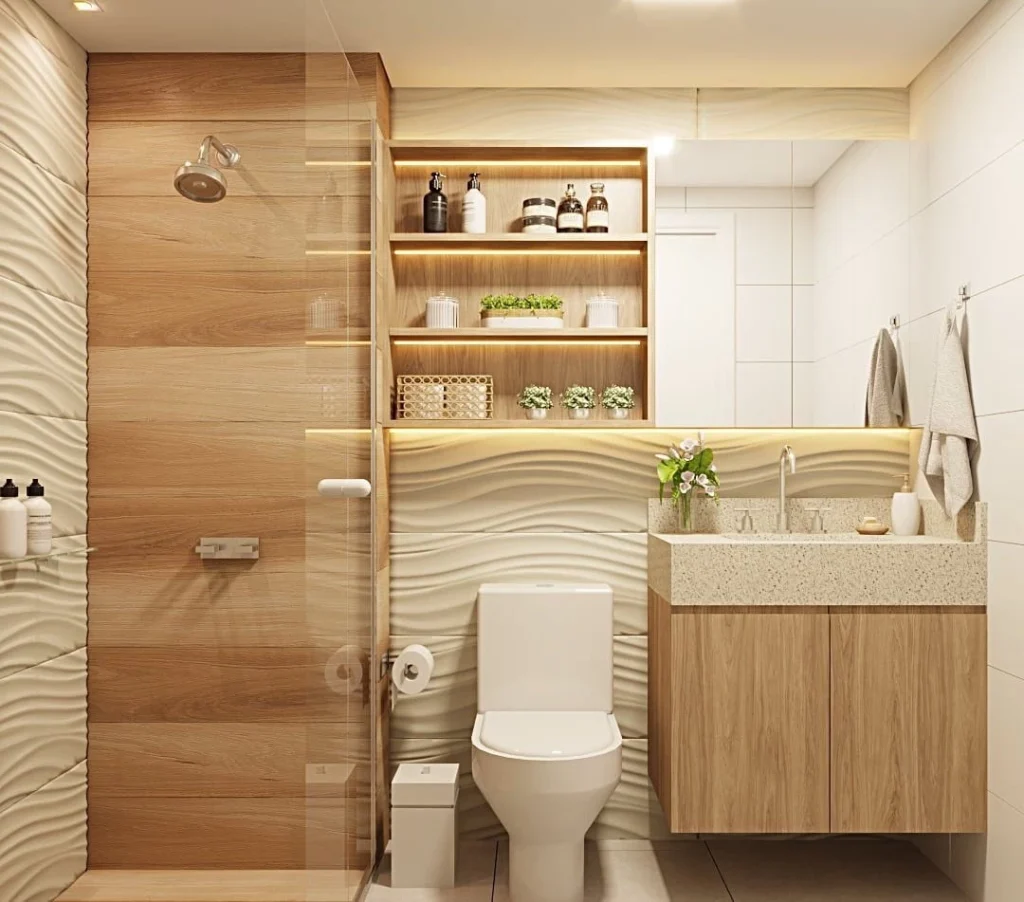Tendências 2025/2026: Inovações em Revestimentos para Banheiros Neutros
