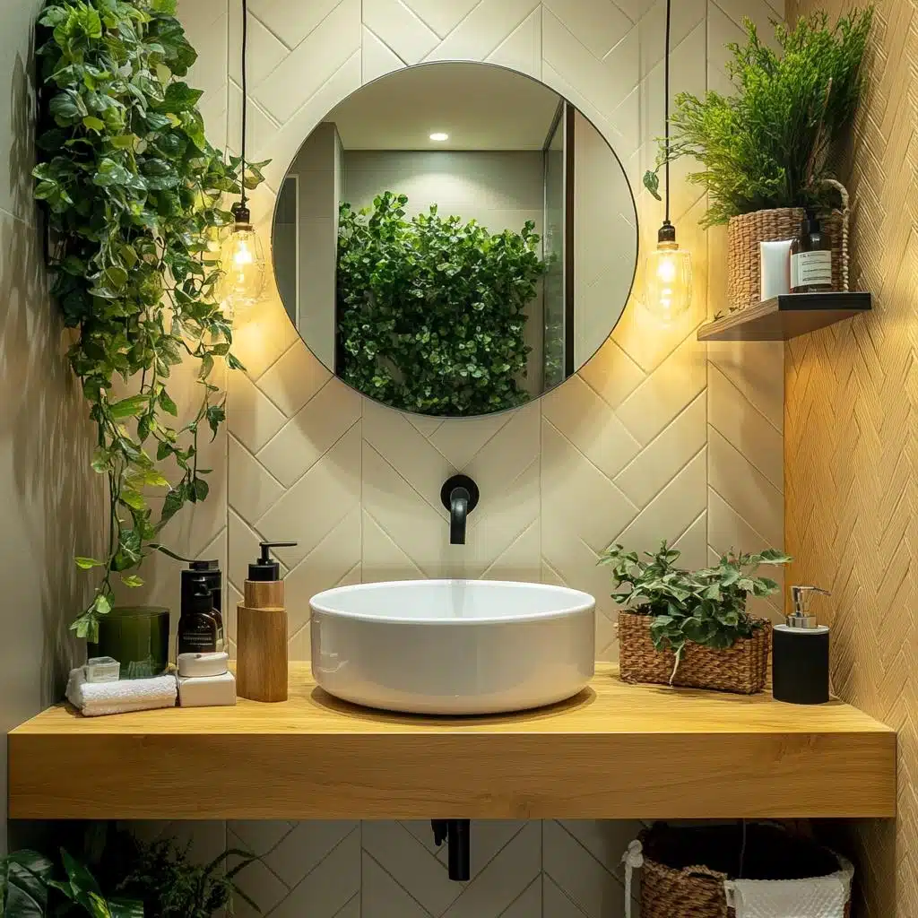 Bancadas DIY para Banheiro: Crie a Sua com Pallets e Caixotes