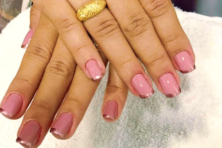 unha natural com gel