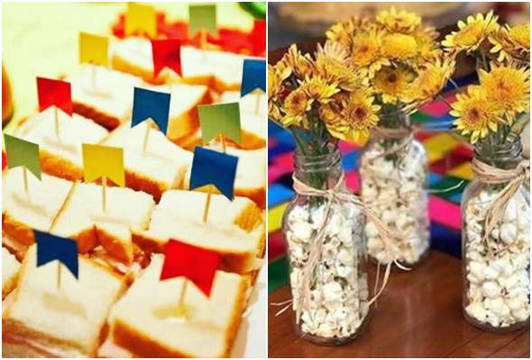 erros comuns na decoração de festa junina barata