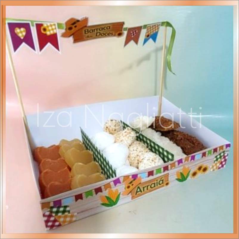 ideias criativas decoração barraca de doces para festas