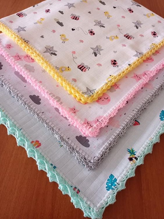 Barradinhos de Crochê Carreira Única: Rapidez e Beleza para o Enxoval