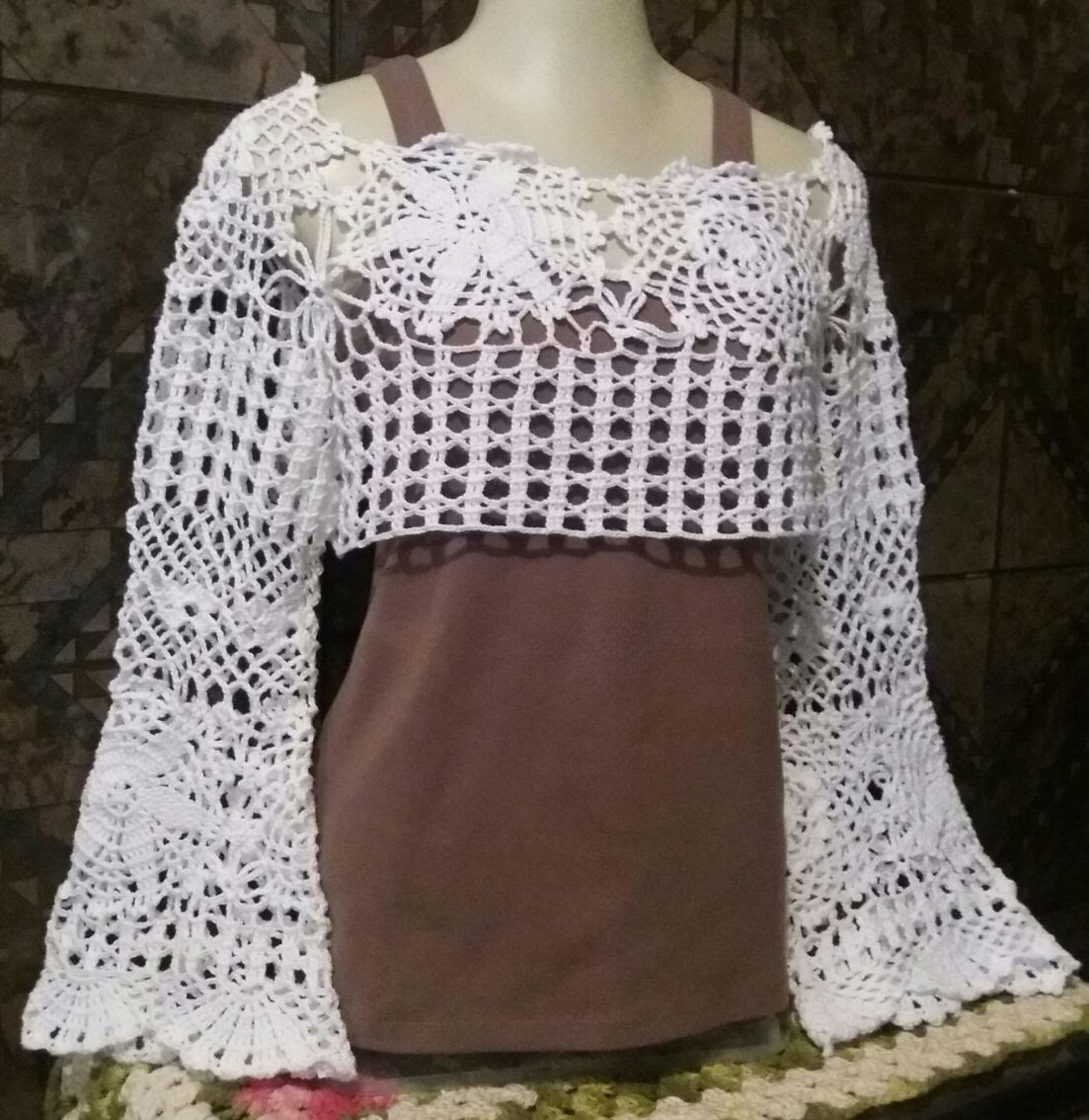 Inspirações de Moda Boho Chic com Crochê