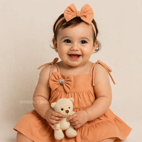bebê estiloso feminino
