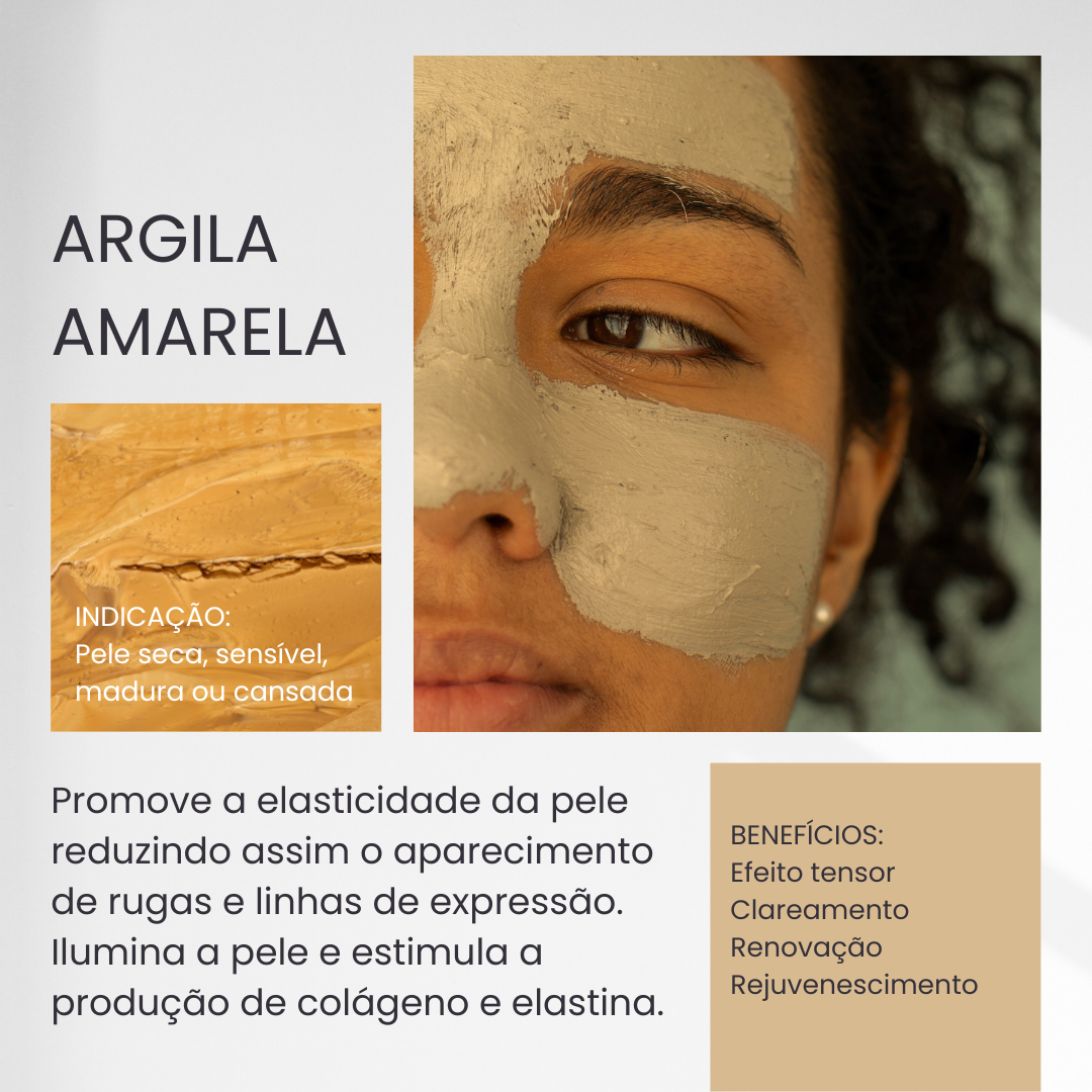 Argila Amarela vs. Outras Argilas: Qual a Melhor para Você?