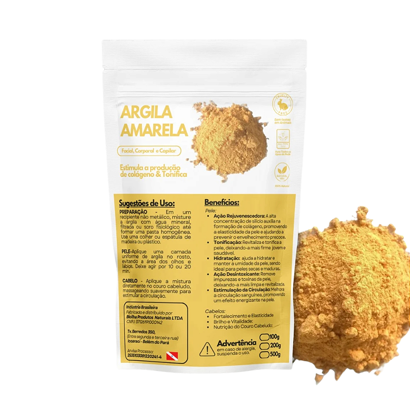 Potencialize sua Rotina de Skincare com Argila Amarela