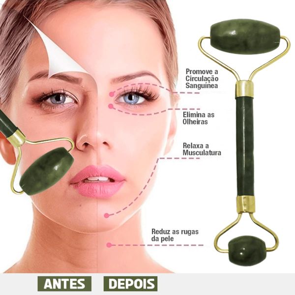 diferença entre rolo de jade e gua sha para pele