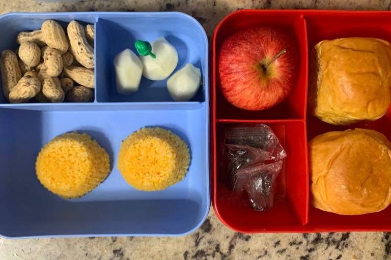 lanche proteico para crianças