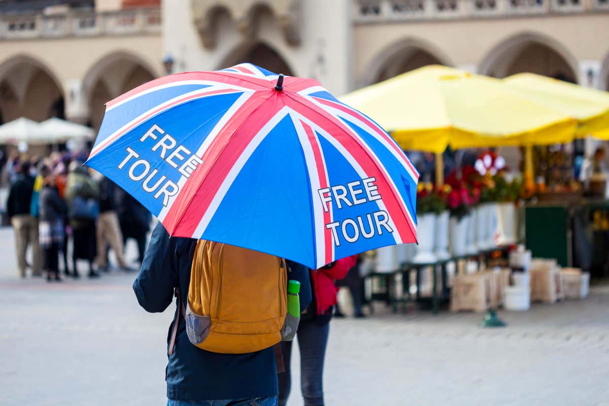 melhor free walking tour para viajantes solos