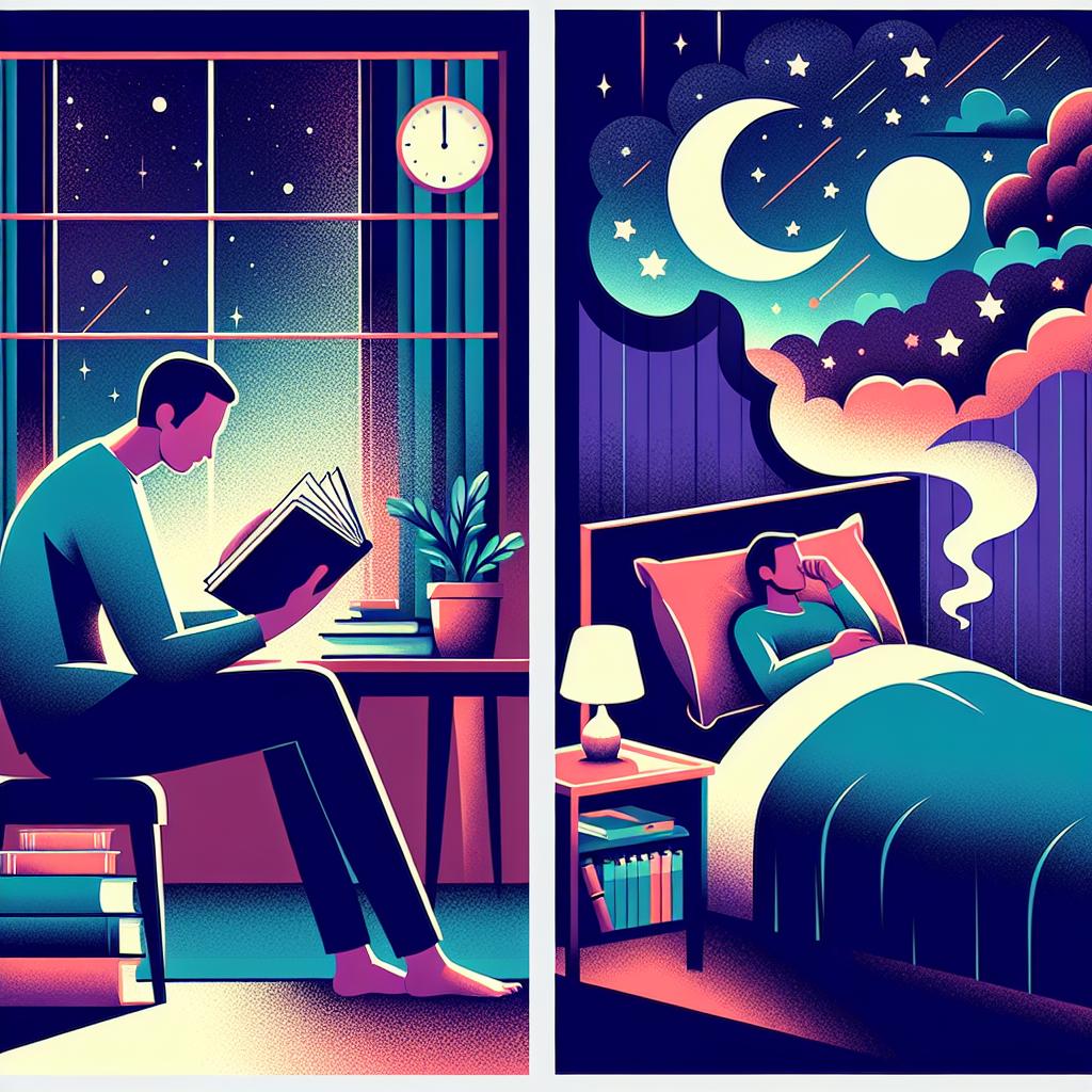 leitura versus telas antes de dormir