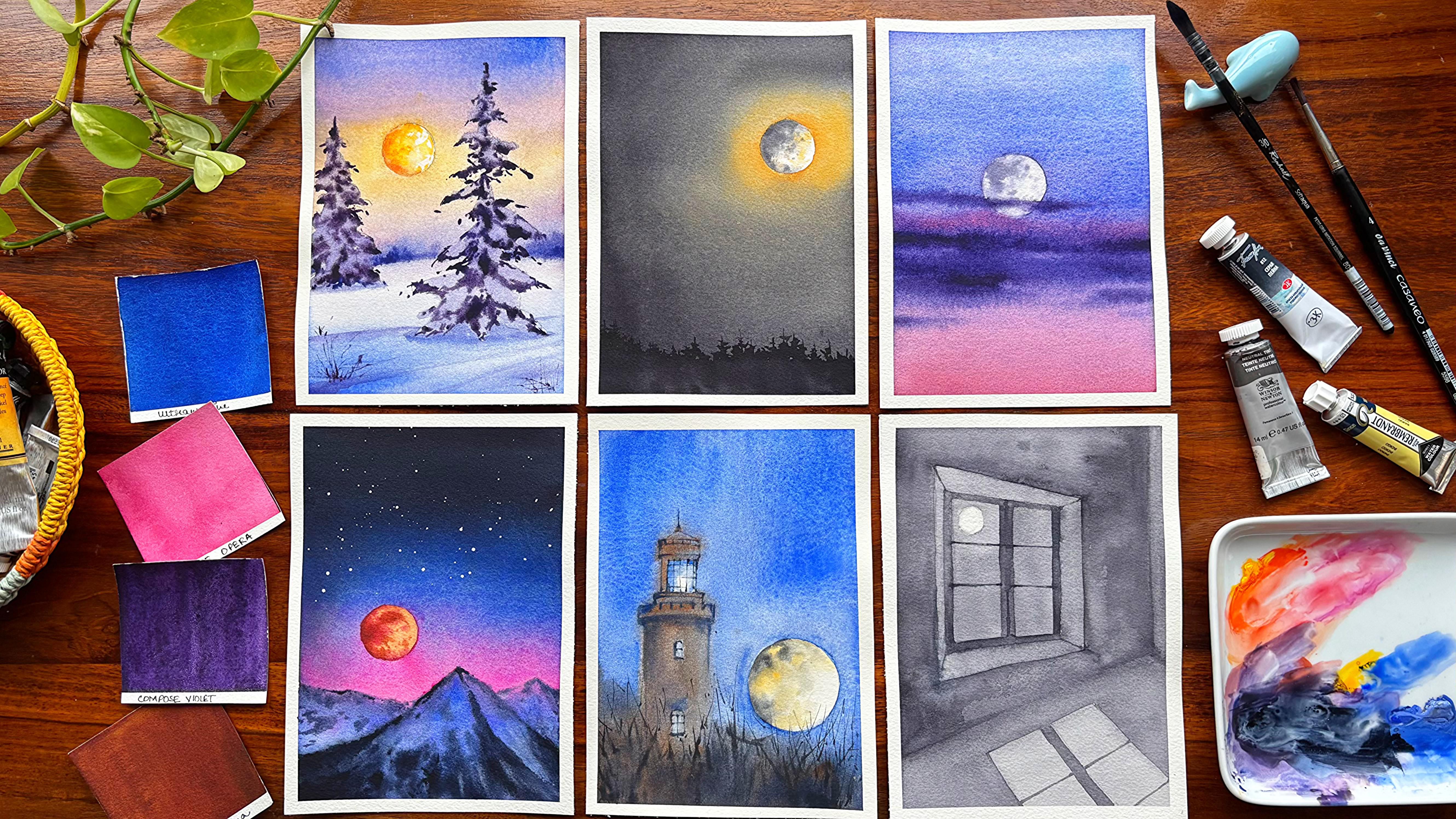 Benefícios de ter um hobby de aquarelar paisagens solo