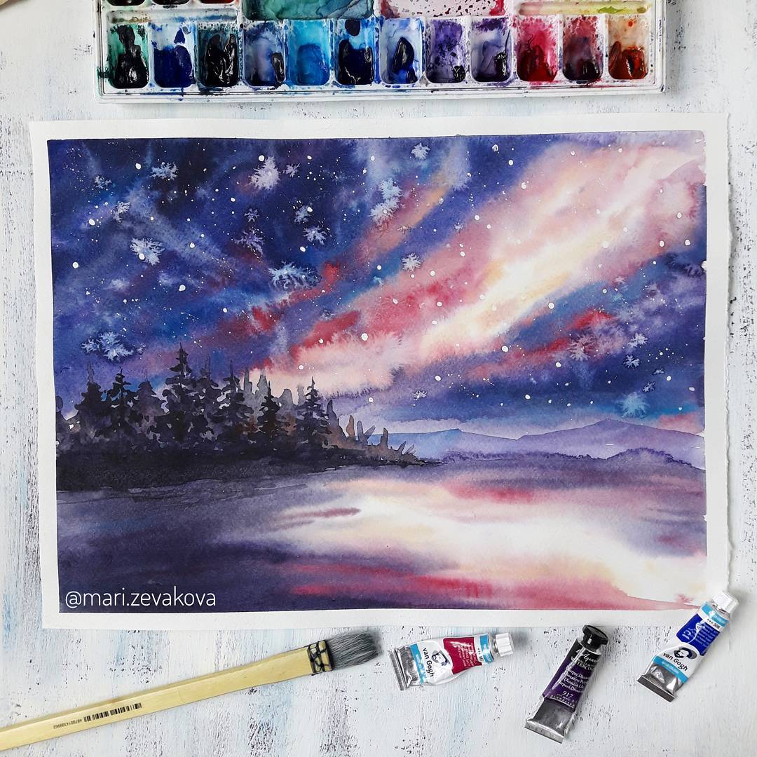 Aquarela e Meditação: Como a Pintura Pode Aumentar Seu Foco e Bem-Estar