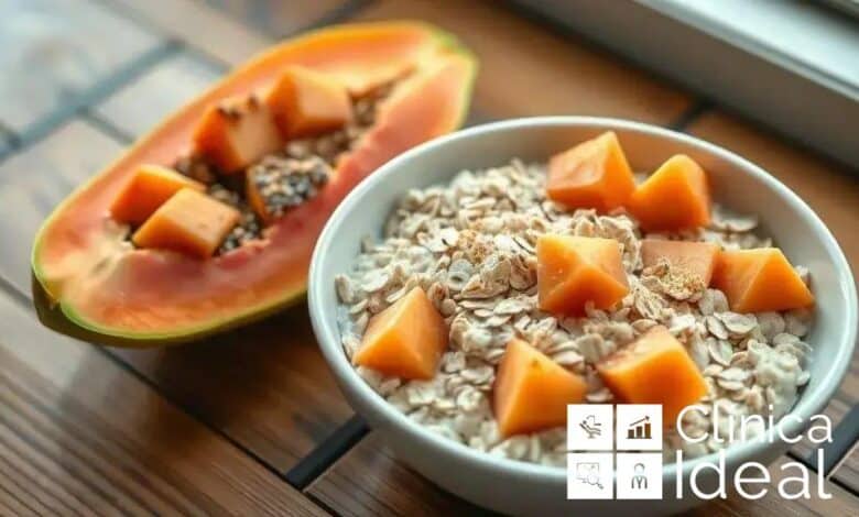 receita aveia iogurte saúde intestinal