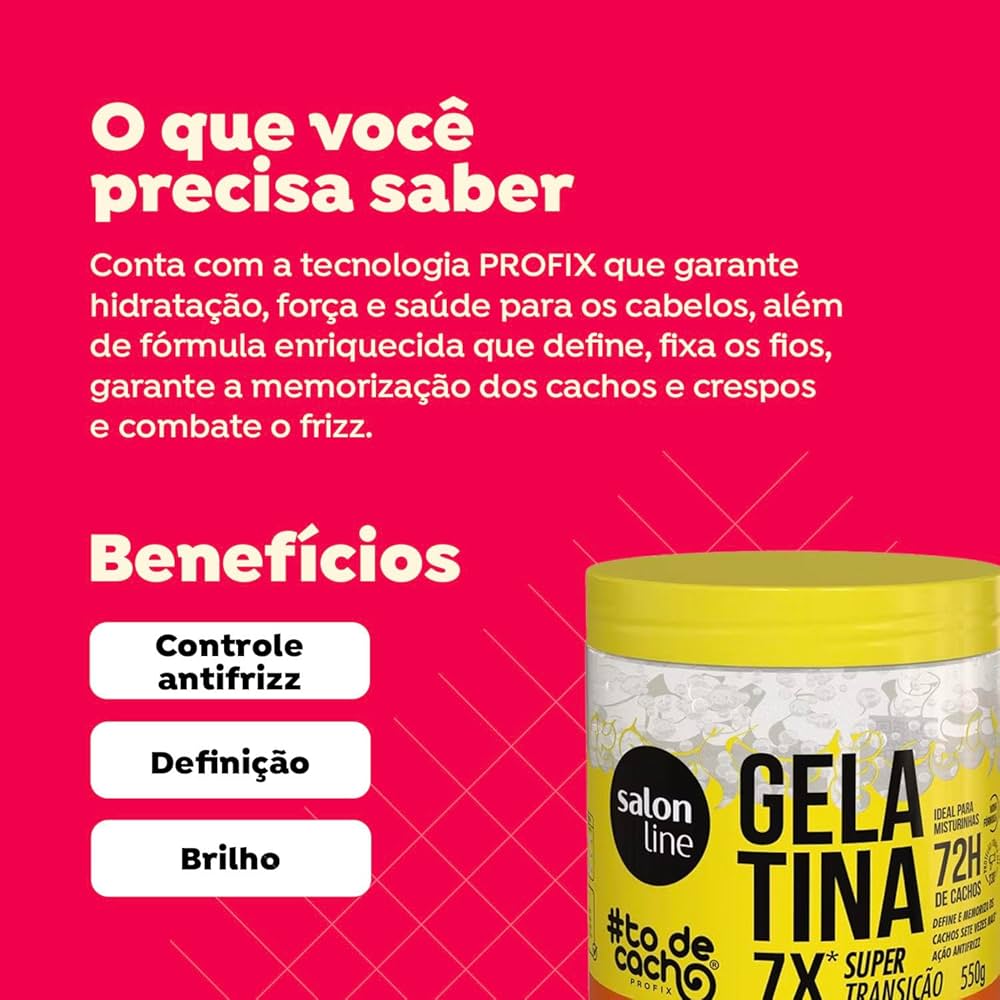 Benefícios do gel de gelatina no cabelo cacheado
