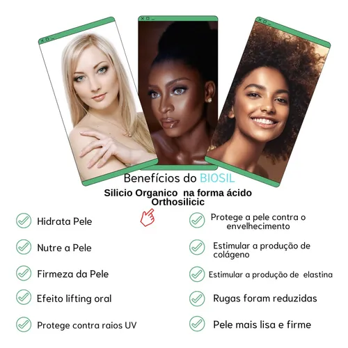 como o silício age no corpo