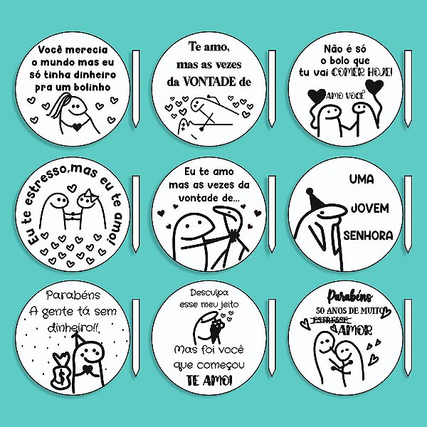 ideias de decoração bento cake minimalista