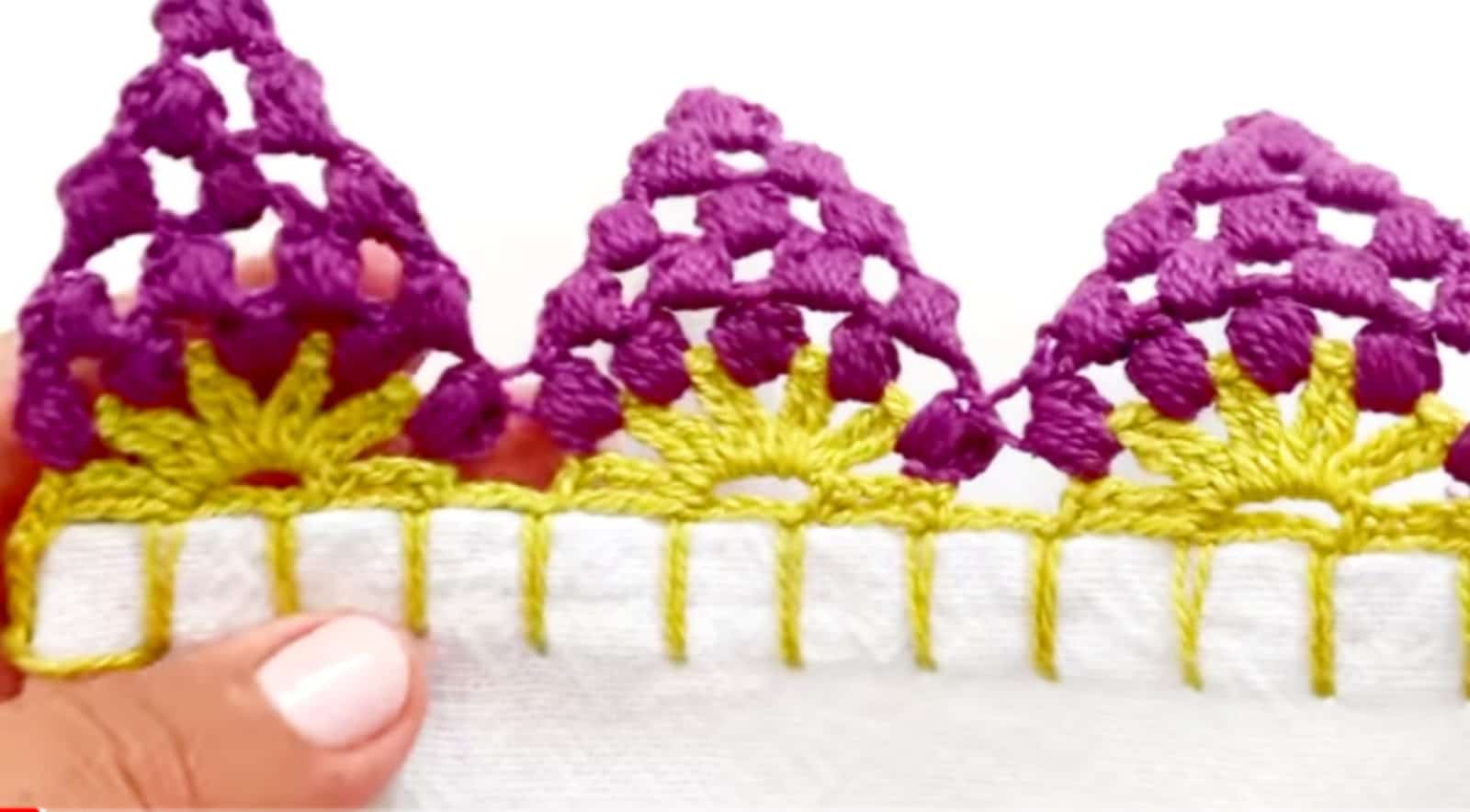 Inspirações de Barrados de Crochê Temáticos para Panos de Prato