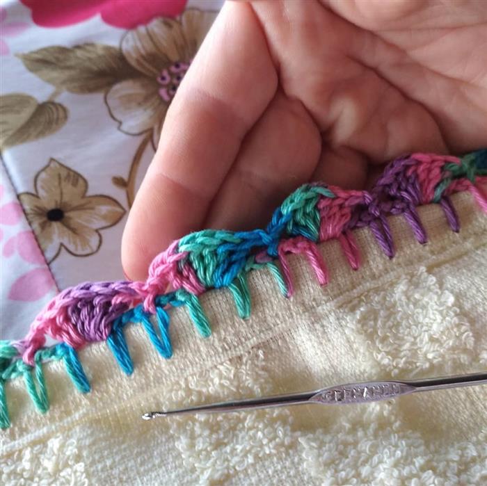 Dominando o Ponto Picô: Adicione Elegância aos Seus Barradinhos de Crochê