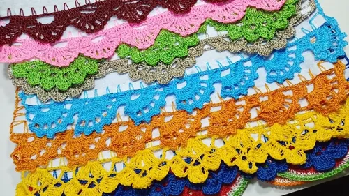 Dominando o Ponto Picô: Adicione Elegância aos Seus Barradinhos de Crochê