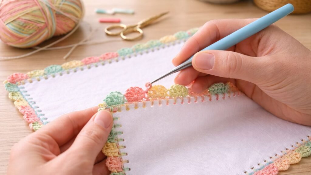 bico de crochê carreira única vs. múltipla carreiras