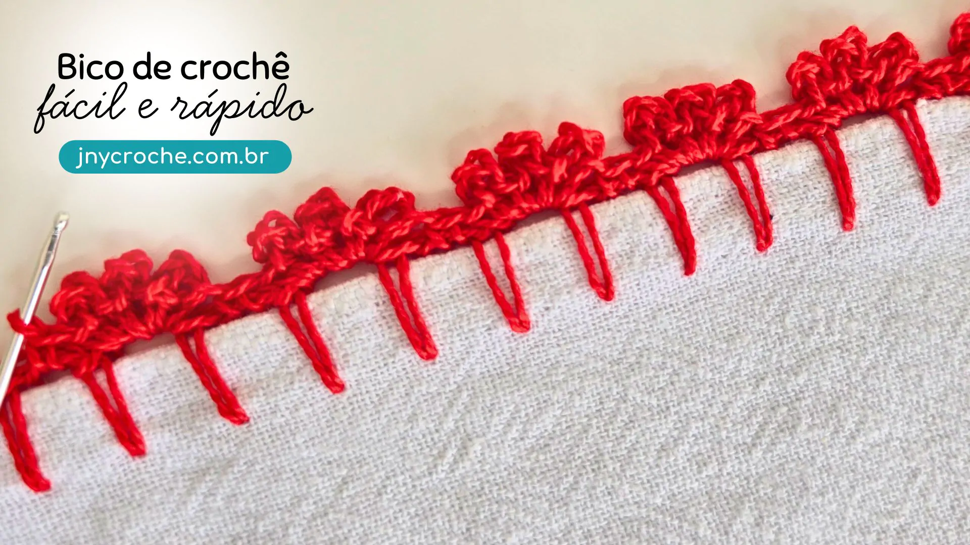 erros comuns ao fazer bicos de crochê com gráfico