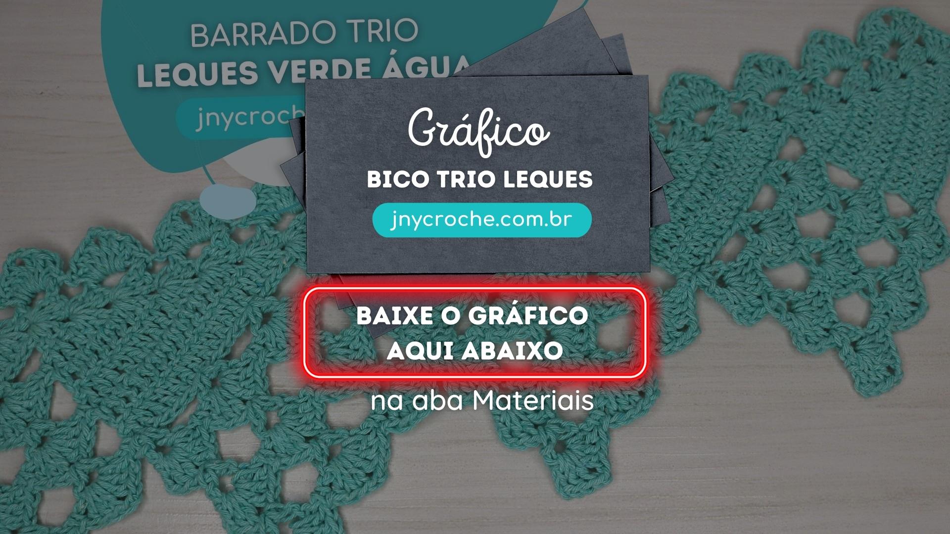 ideias de bicos de crochê com gráficos para imprimir