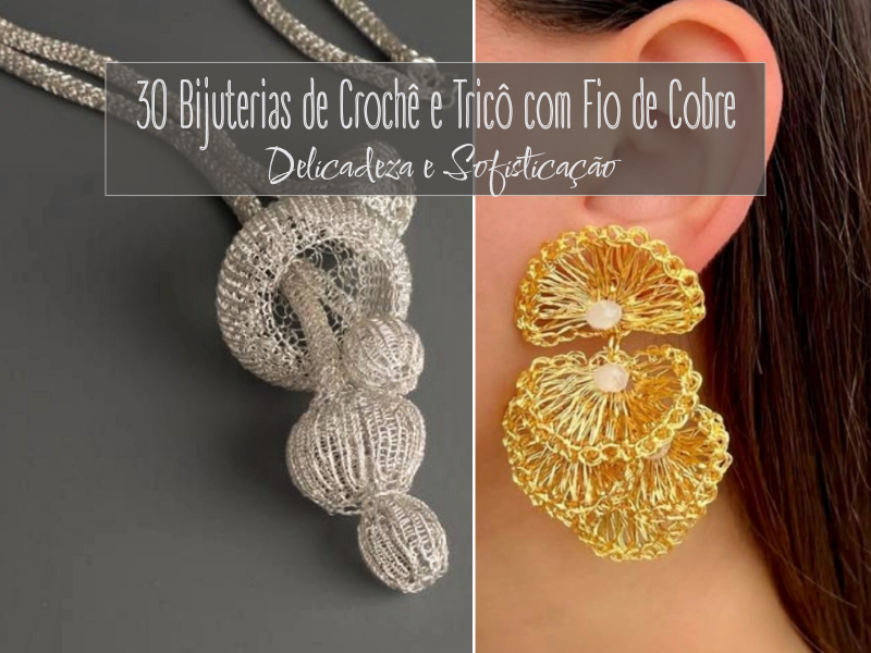 DIY: Crie Brincos de Crochê Estilo Maximalista para o Verão 2025
