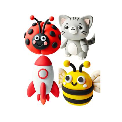 personagens fáceis de biscuit