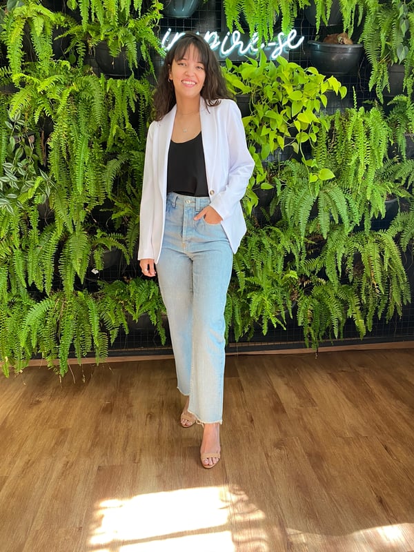 quanto custa um blazer branco de qualidade