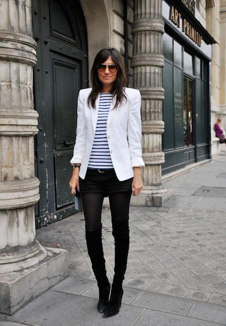 blazer branco como usar