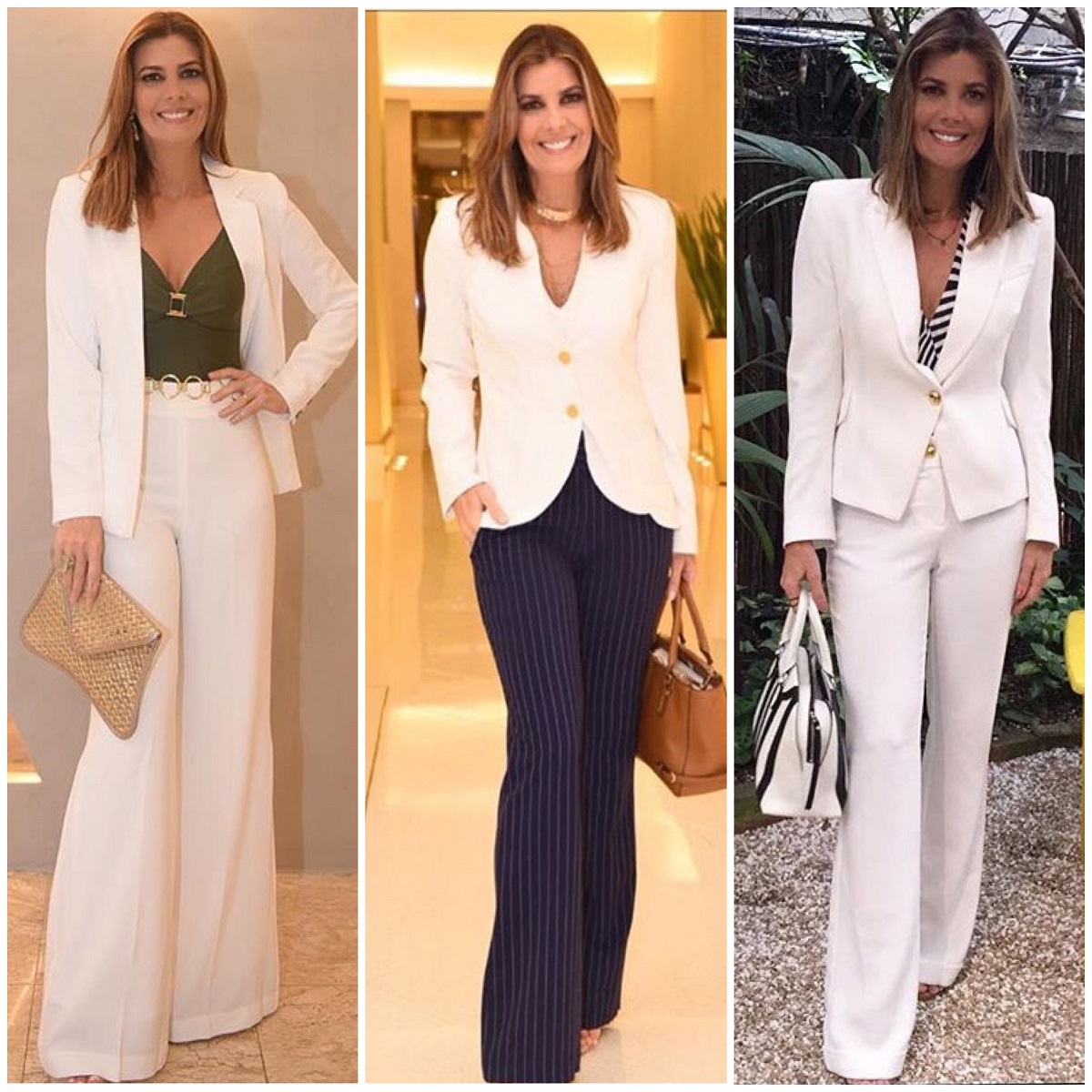 erros comuns ao usar blazer branco e como evitá-los