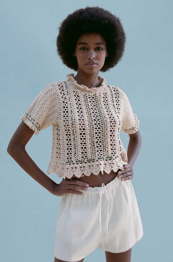 5 Maneiras de Usar Blusa de Crochê no Verão 2026